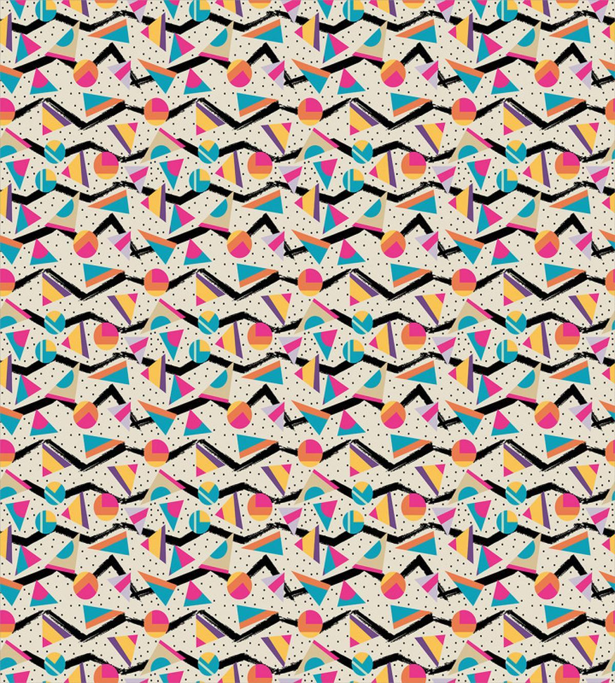 80s Memphis Geometrical — Pattern