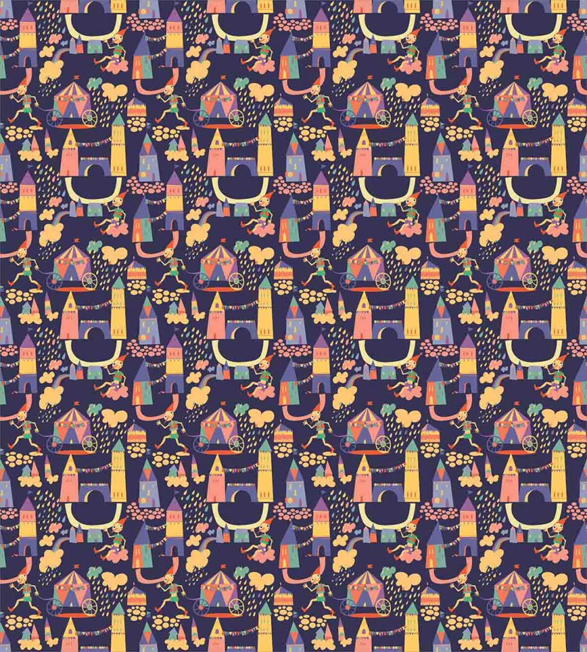 Circus Style Doodles — Pattern