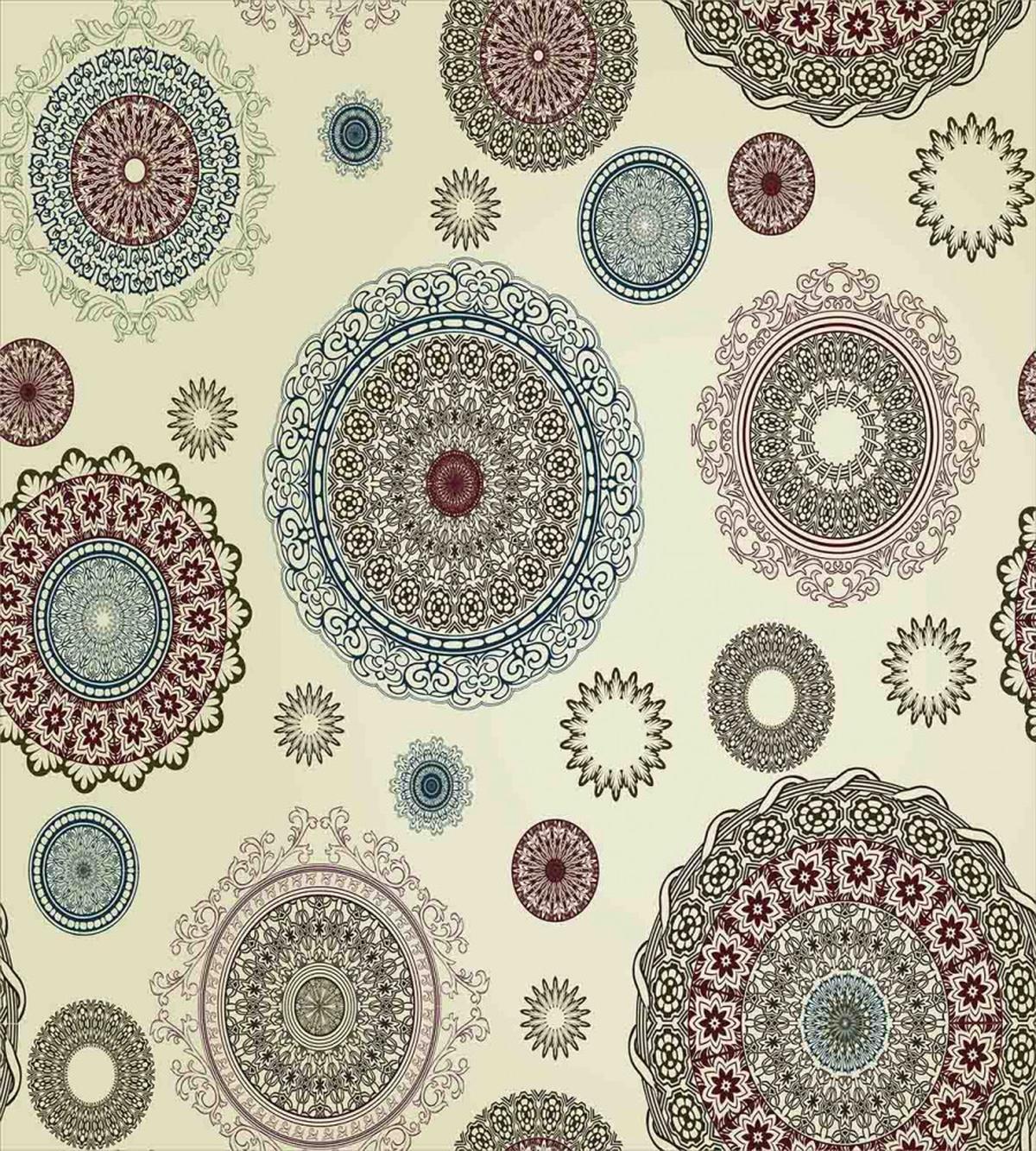 Oriental Round Motifs — Pattern
