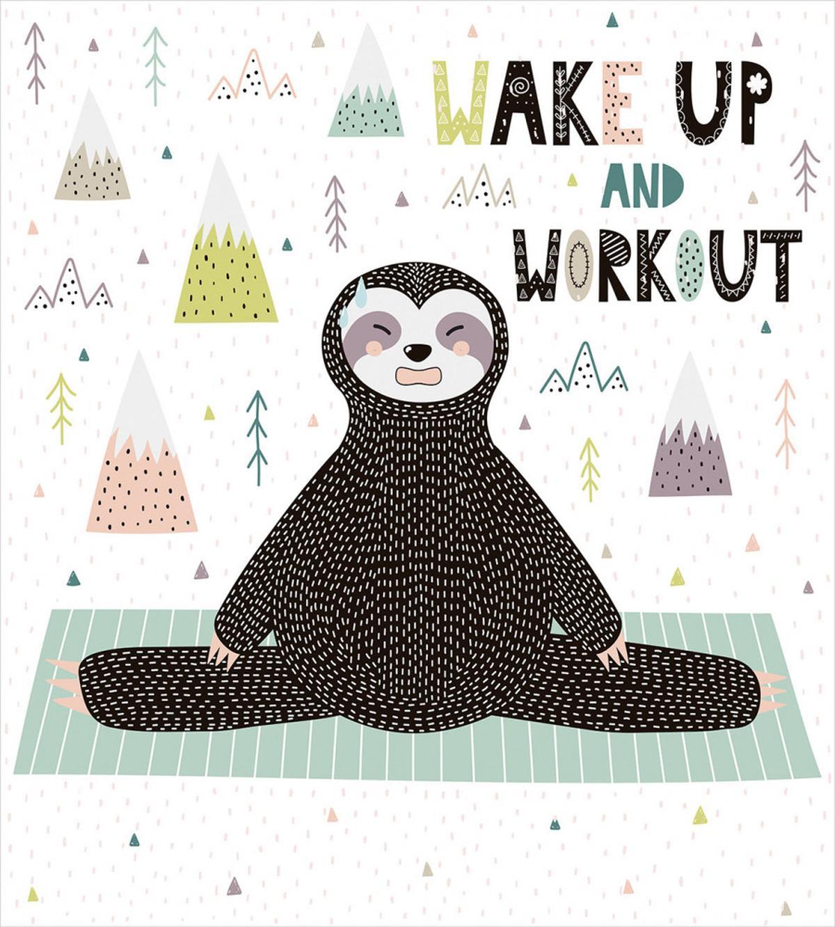Wake up and Work out — Pattern