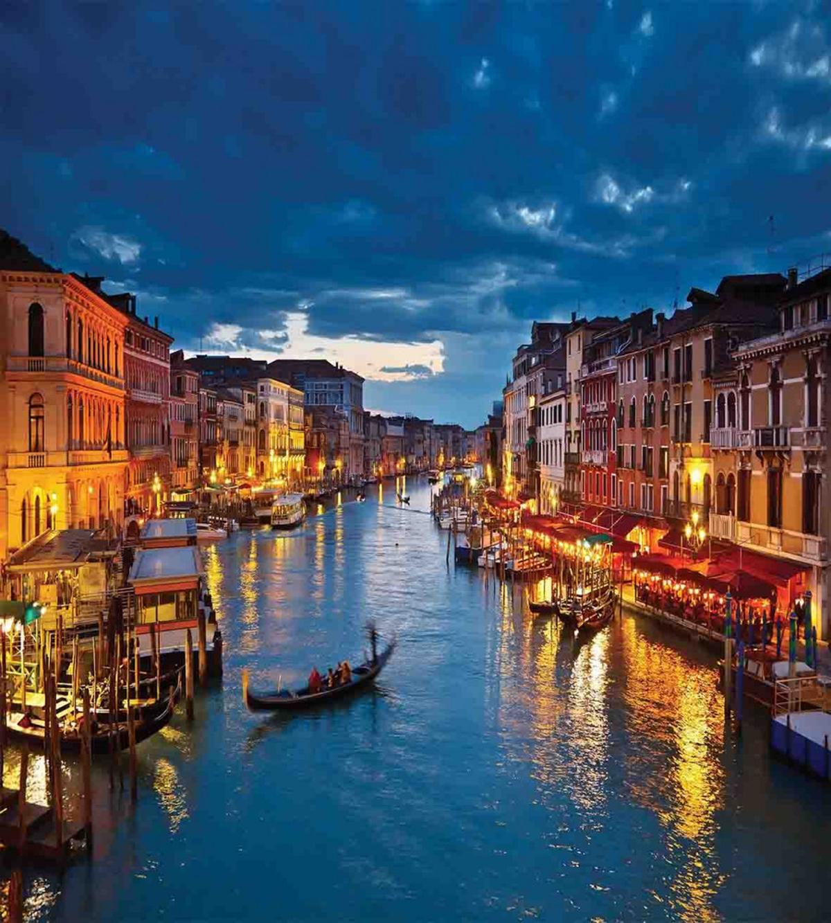 View on Grand Canal Rialto — Pattern