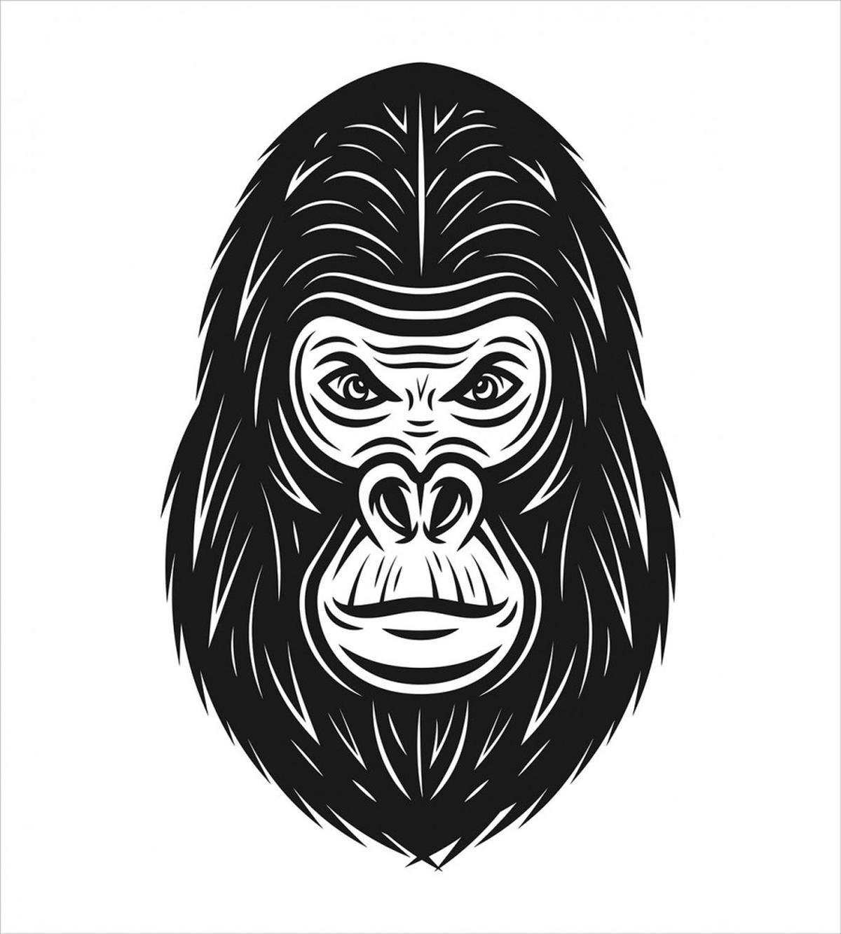 Wild Animal Monotone Style — Pattern