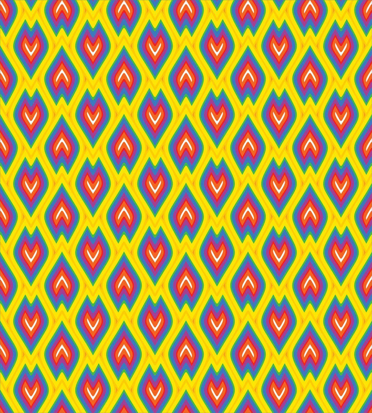 Vivid Flame Shaped — Pattern