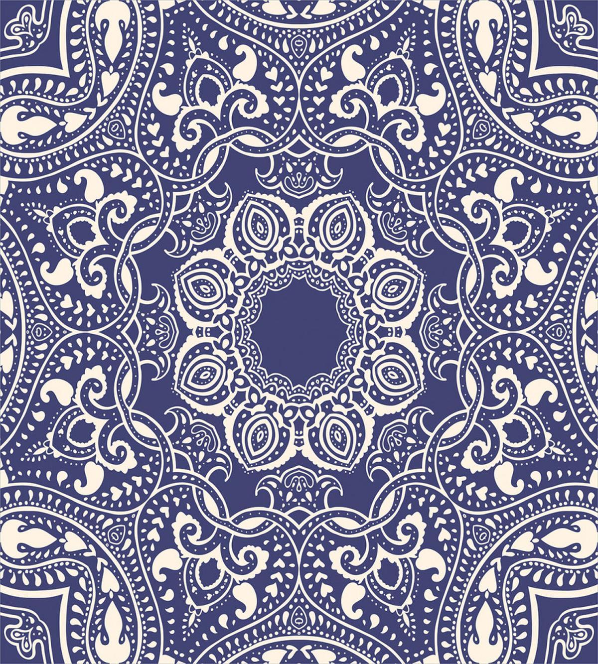 Curly Leaves — Pattern