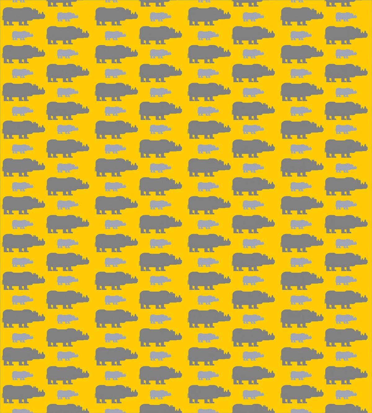 Rhino Silhouettes — Pattern