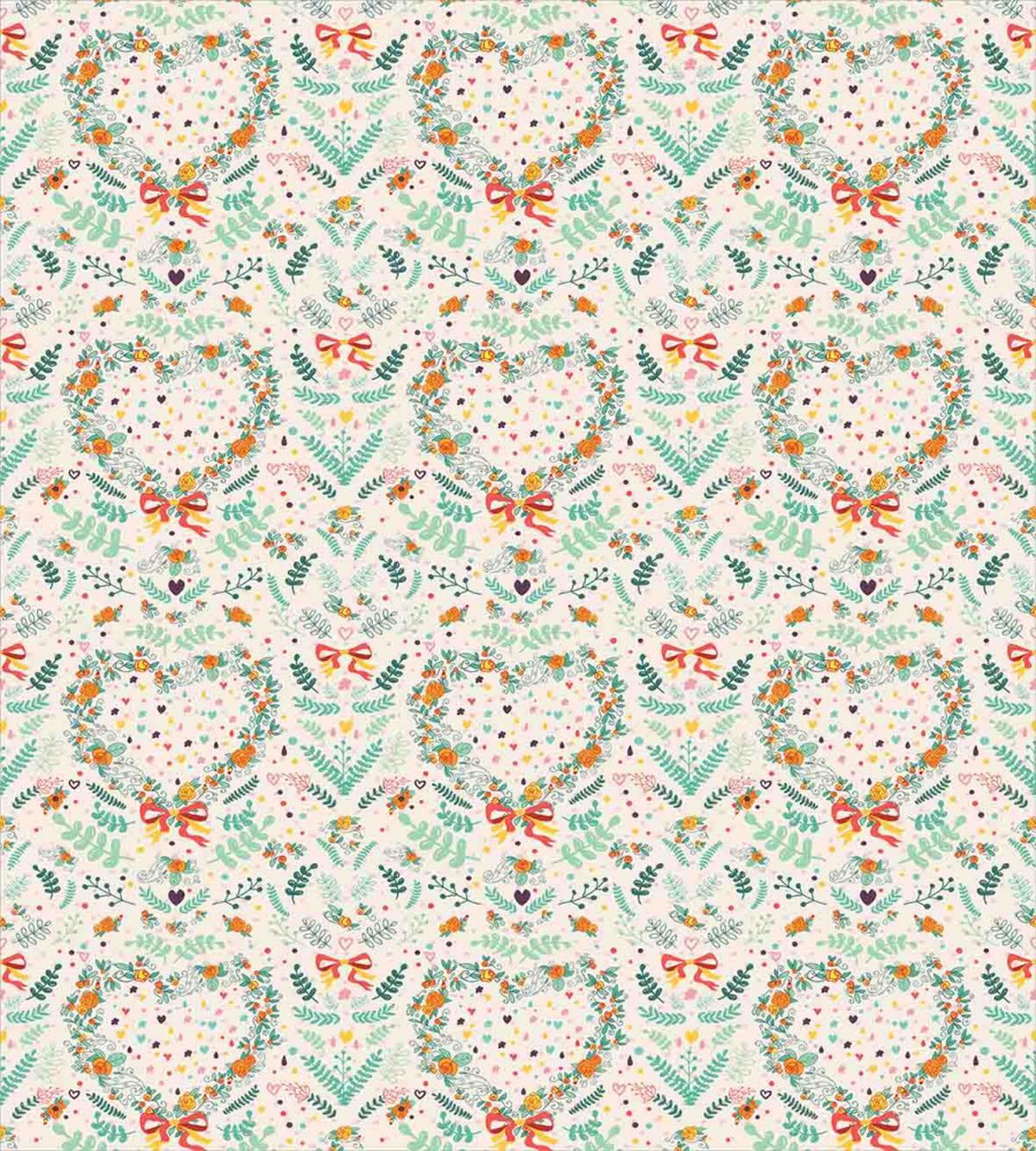 Vintage Hearts Ribbons — Pattern