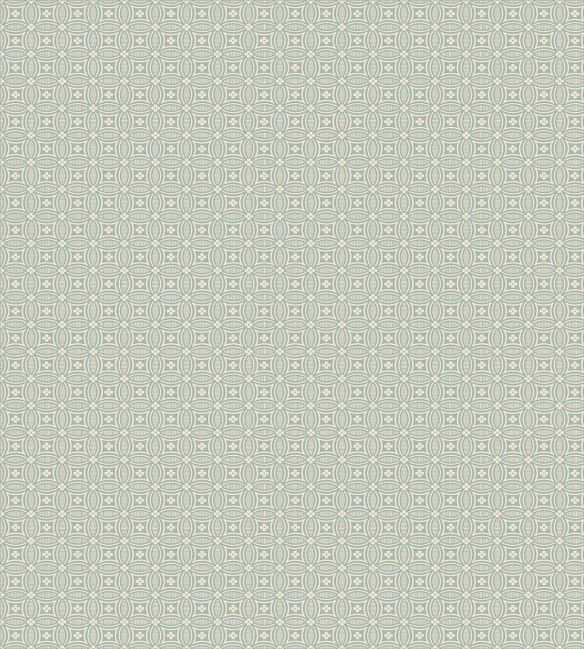 Geometric Elements Flowers — Pattern