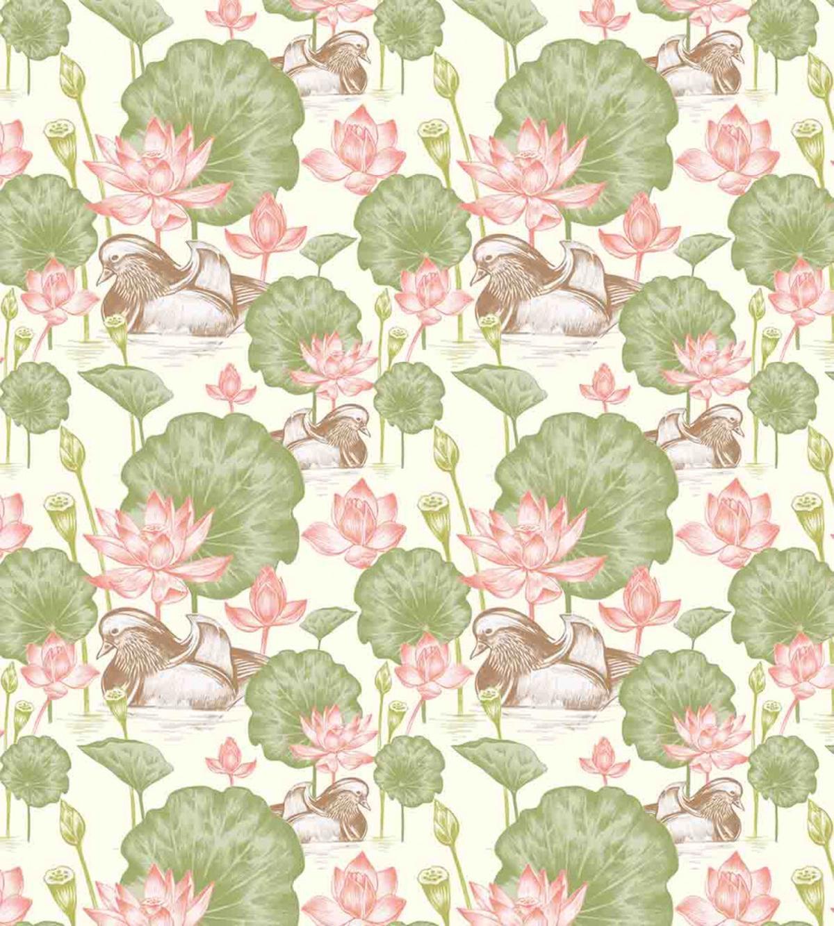 Lotus Flower Pond Lily — Pattern