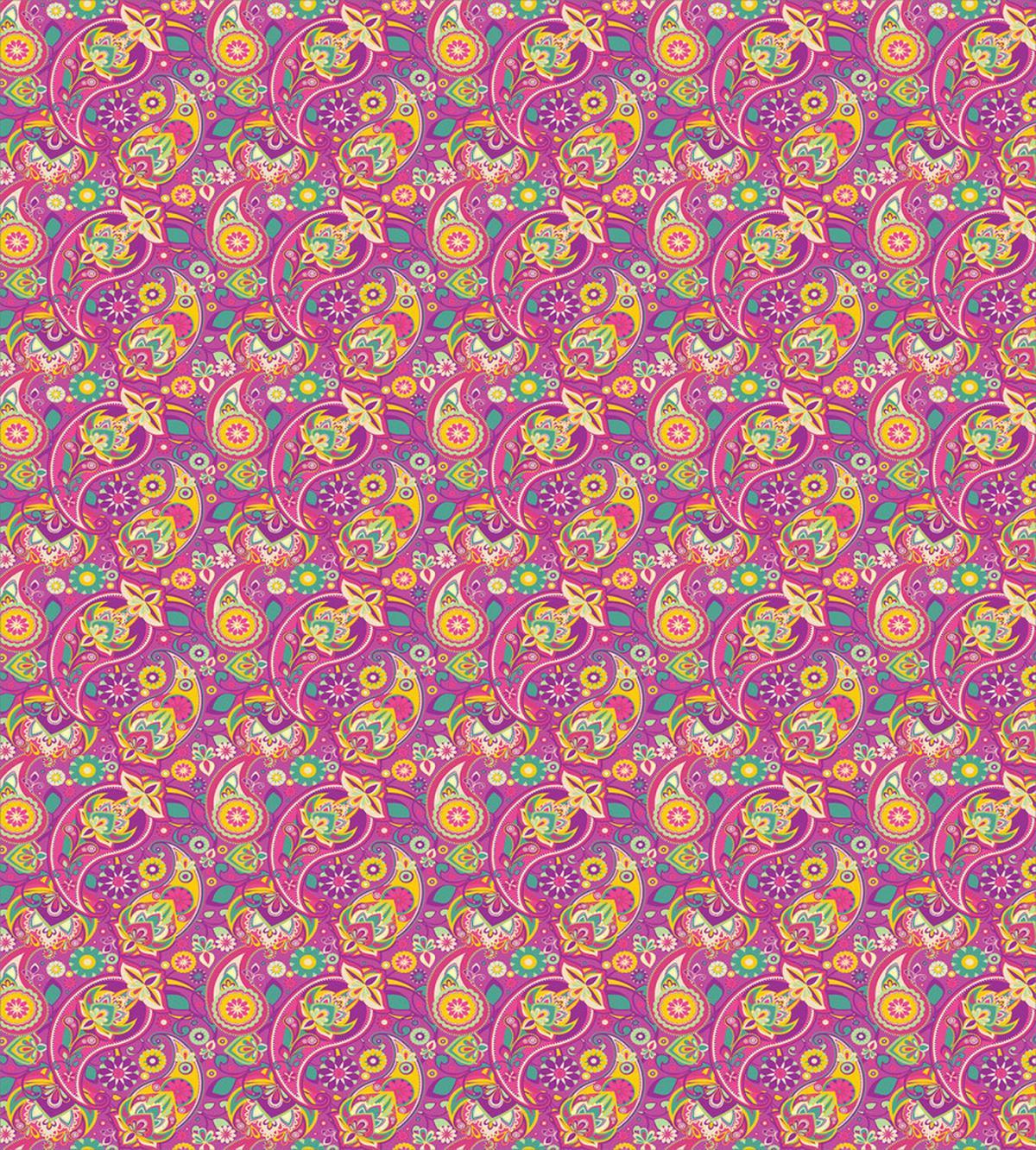 Colorful Paisley Inspired — Pattern