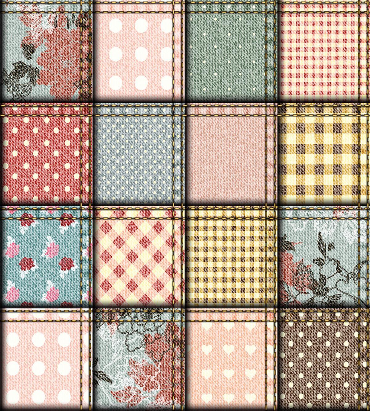 Square Pieces Tile — Pattern