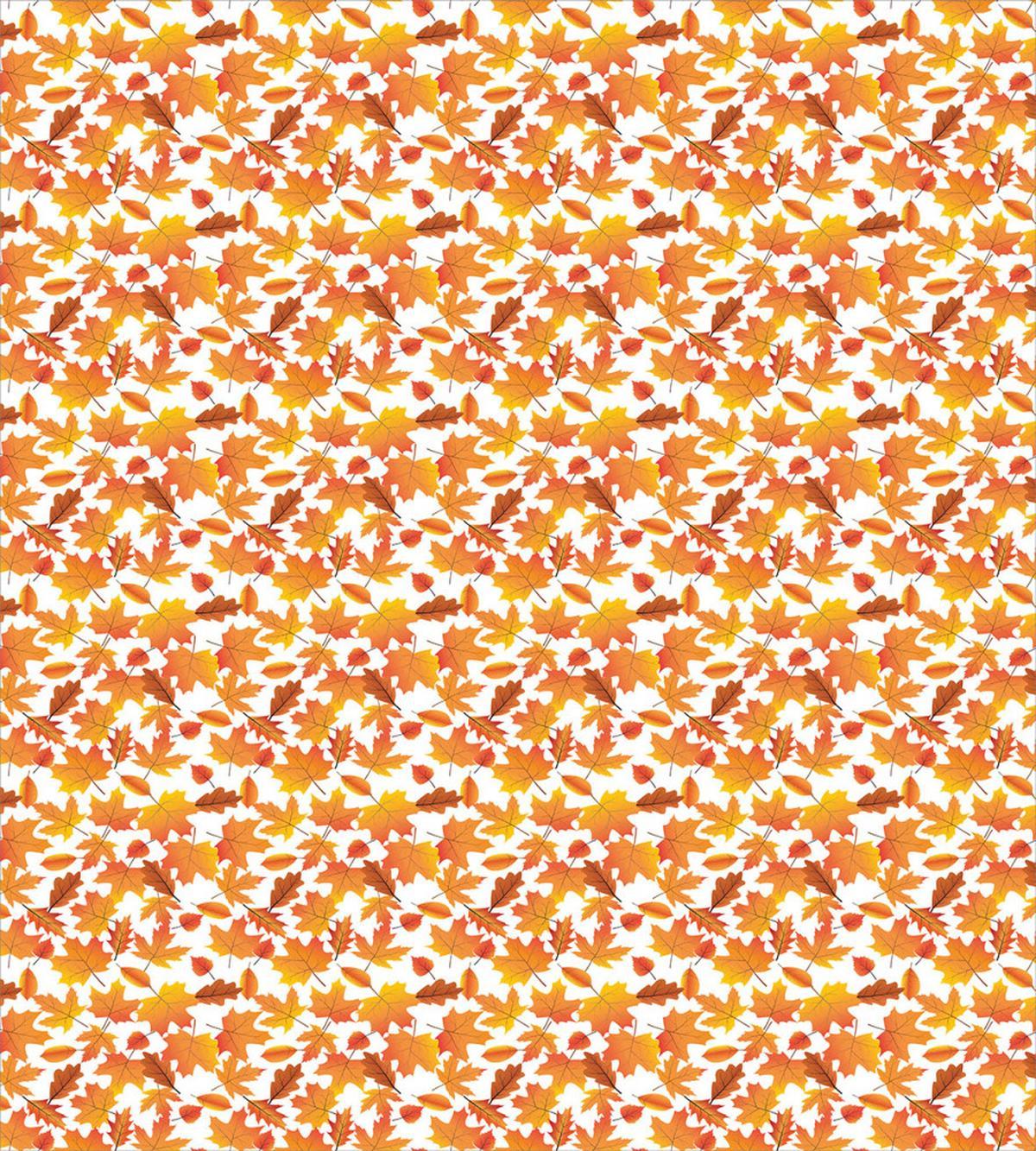 Various Fall Leaves — Pattern