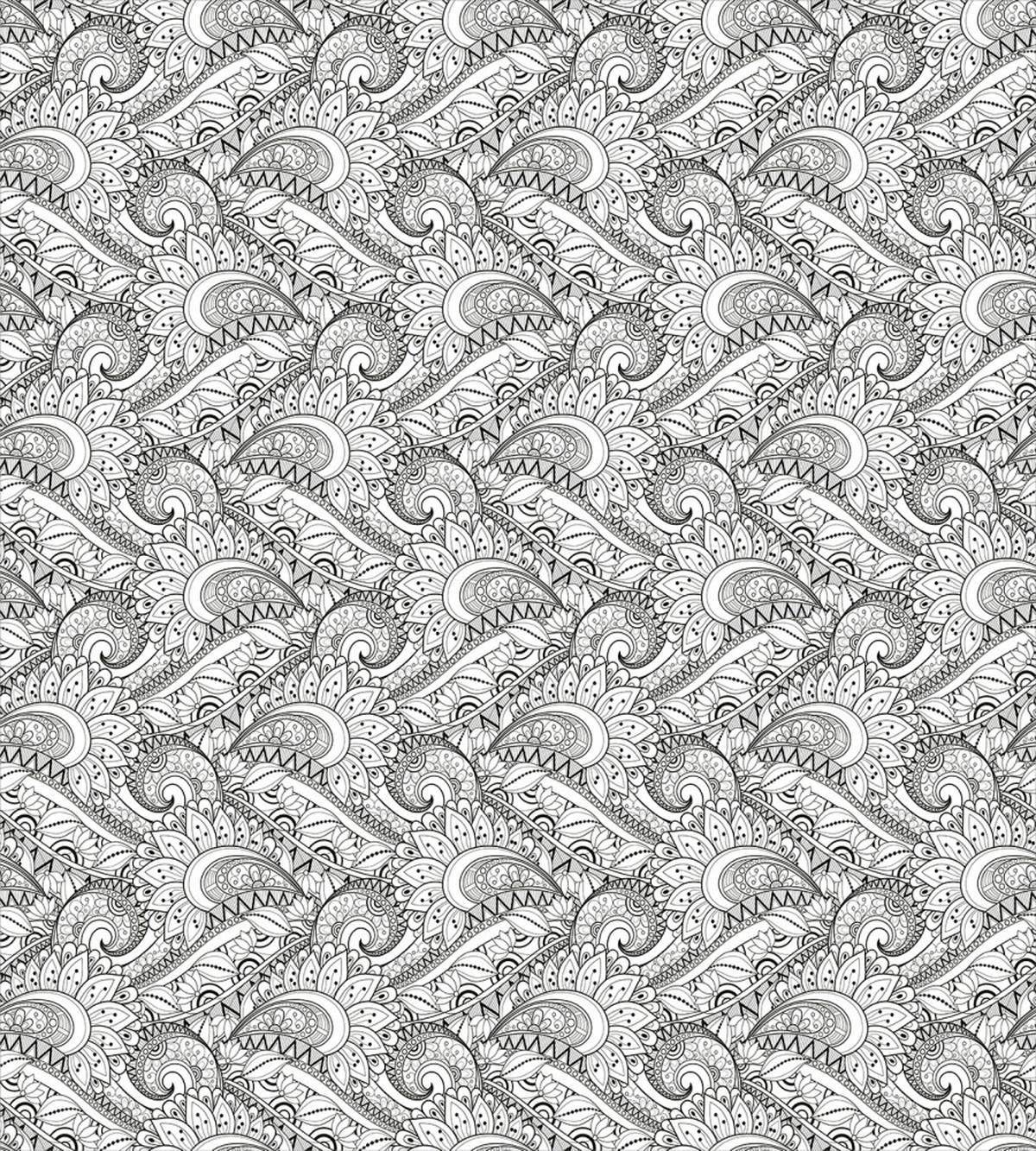 Paisley Sea Waves Floral — Pattern