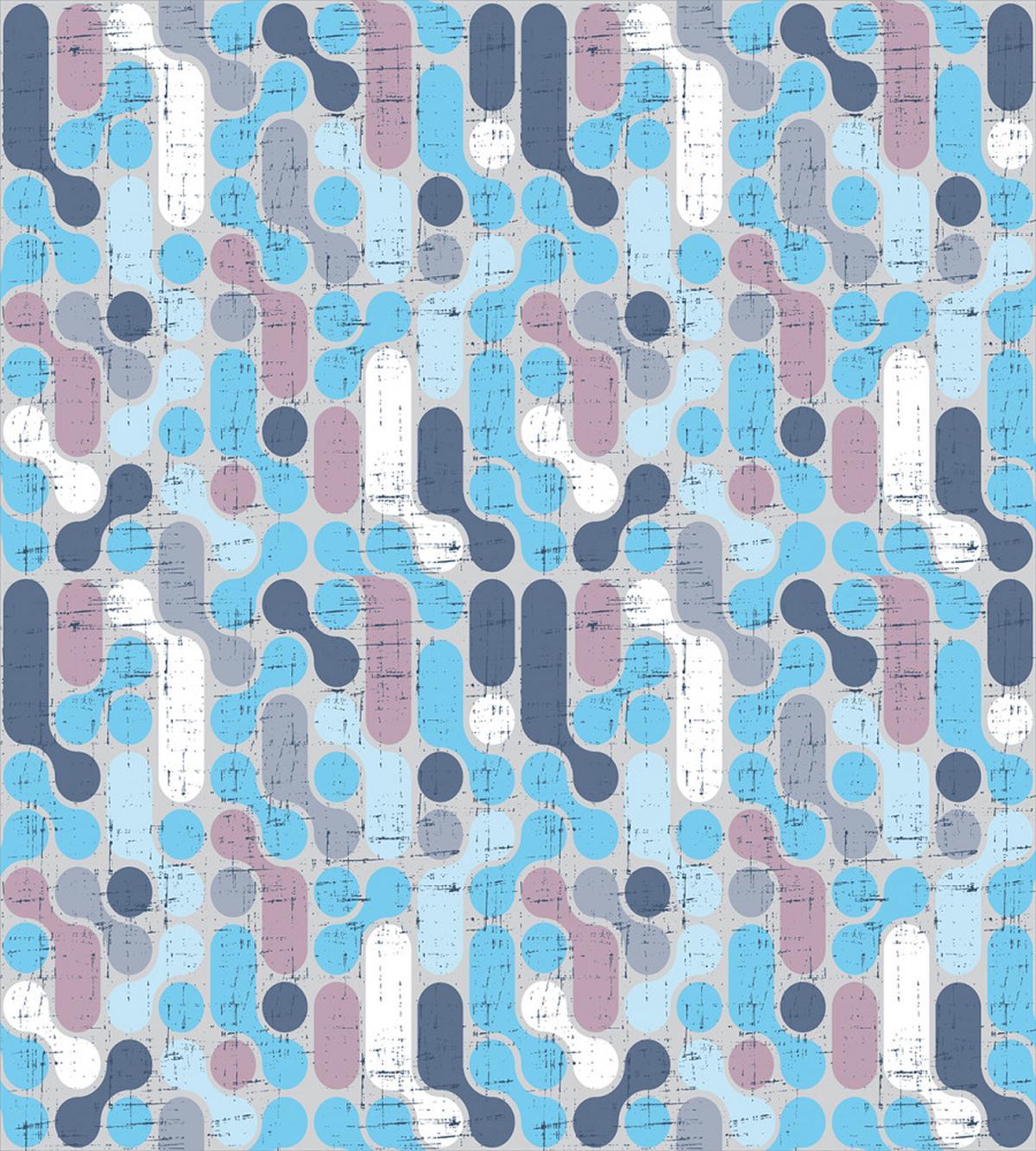 Grunge Retro Rounds — Pattern