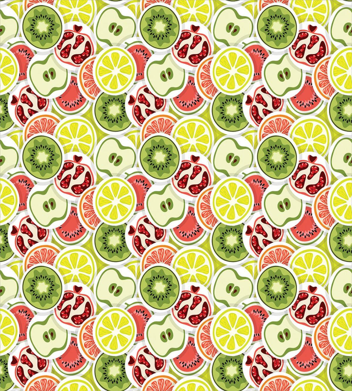 Modern Organic Food Rounds — Pattern