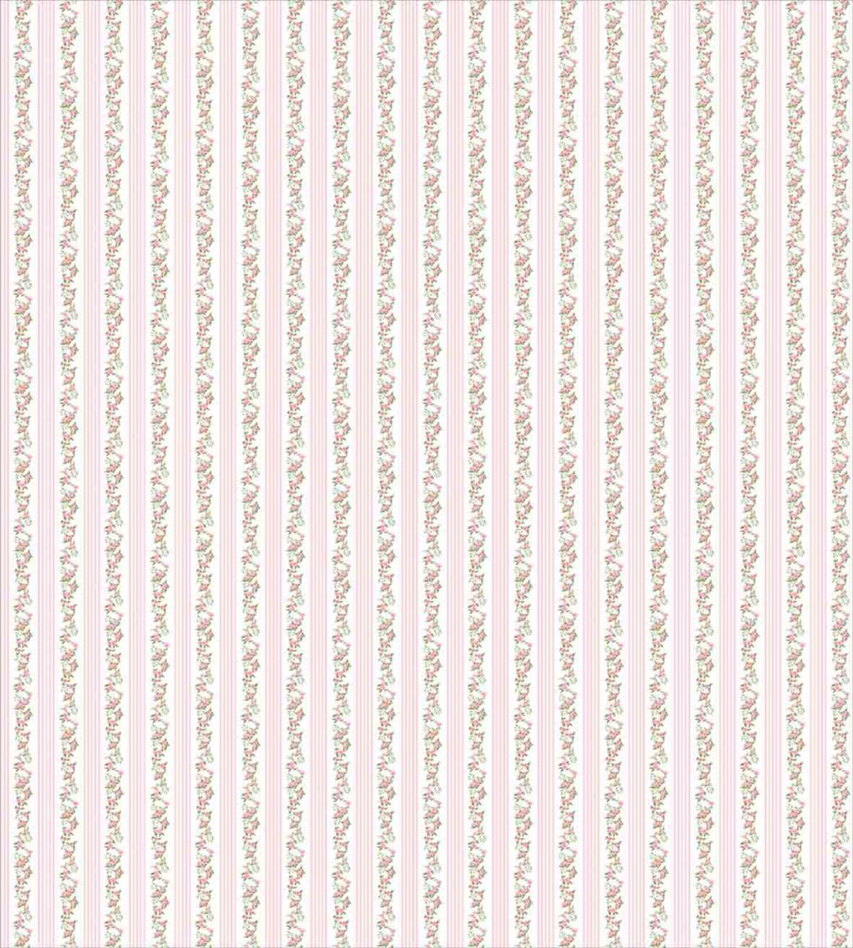 Pastel Flora and Stripes — Pattern