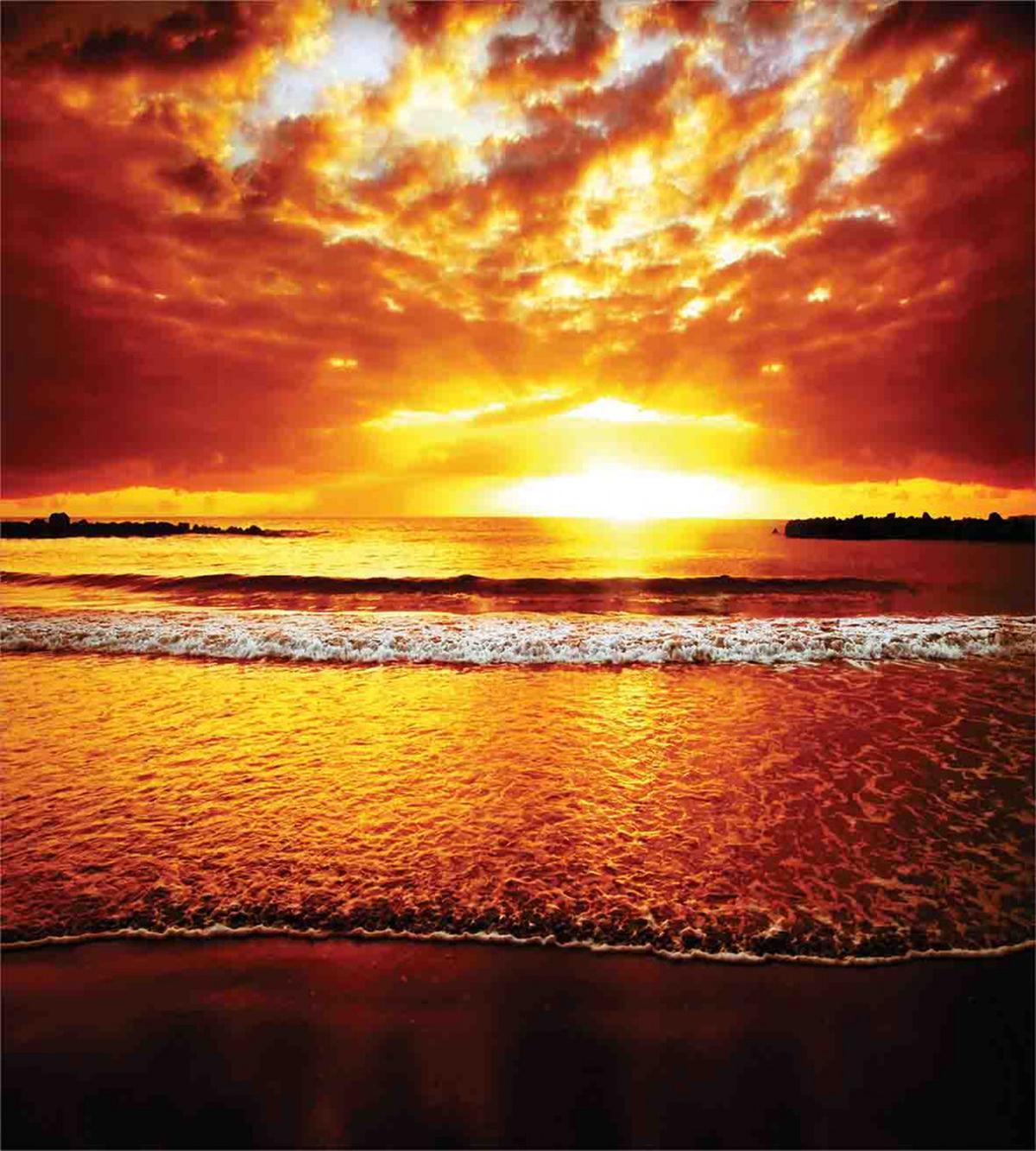 Colorful Sunset Summer — Pattern