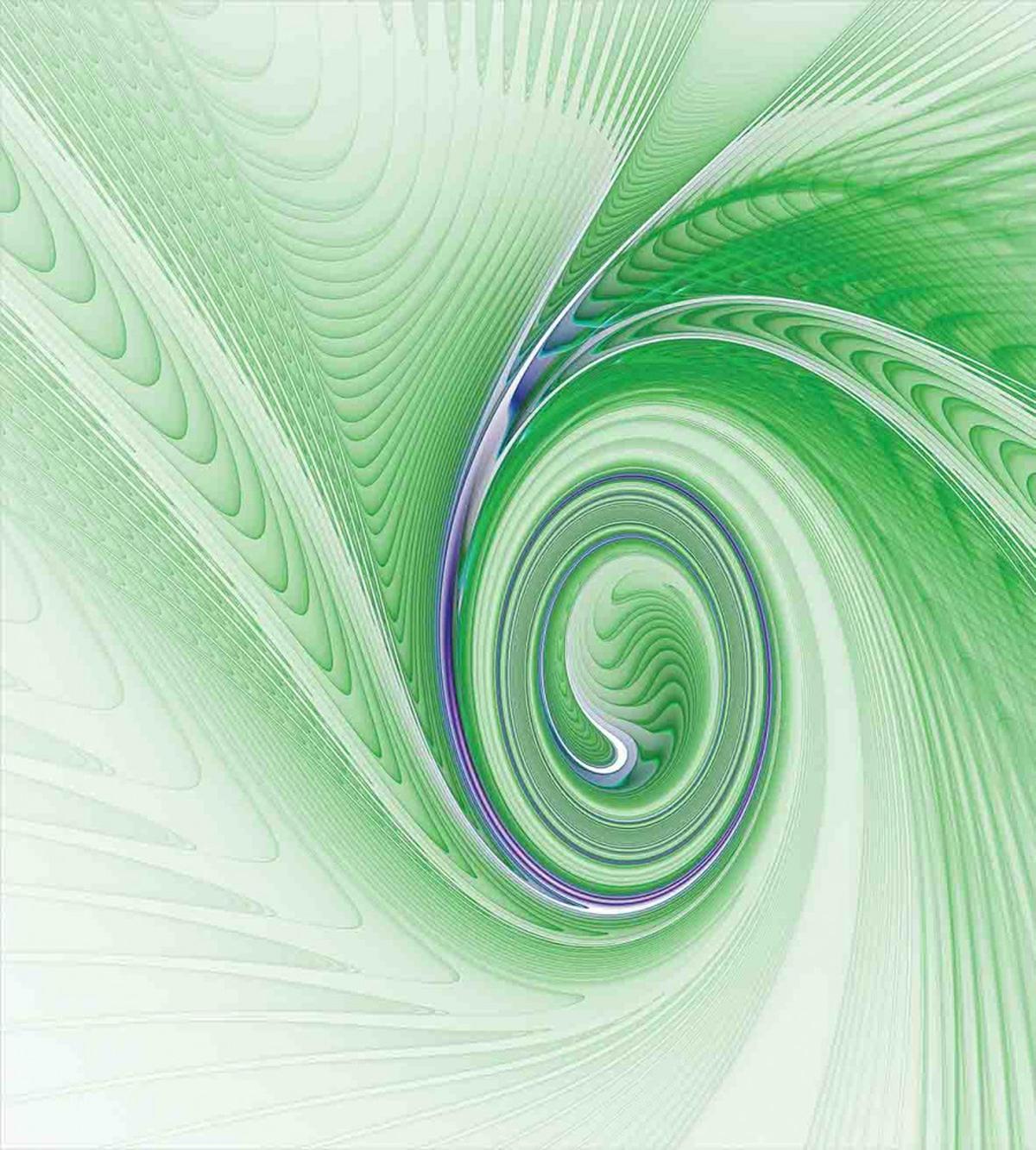 Abstract Fractal Spirals — Pattern