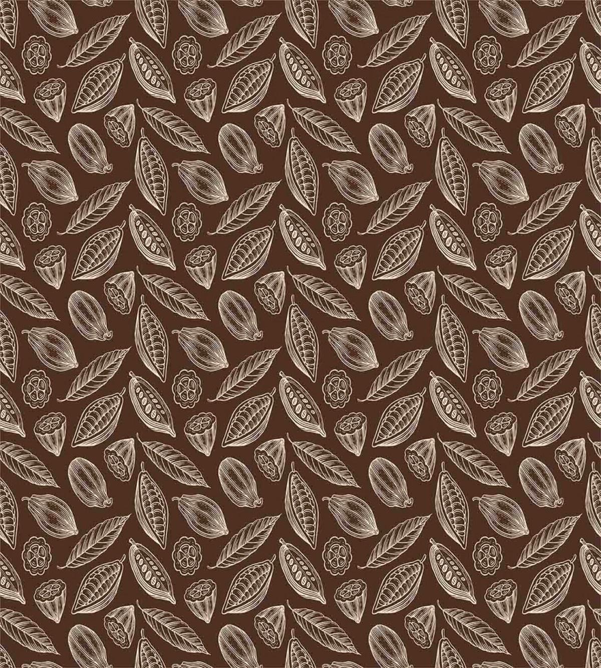 Hand Drawn Exotic Fruit Seeds — Pattern