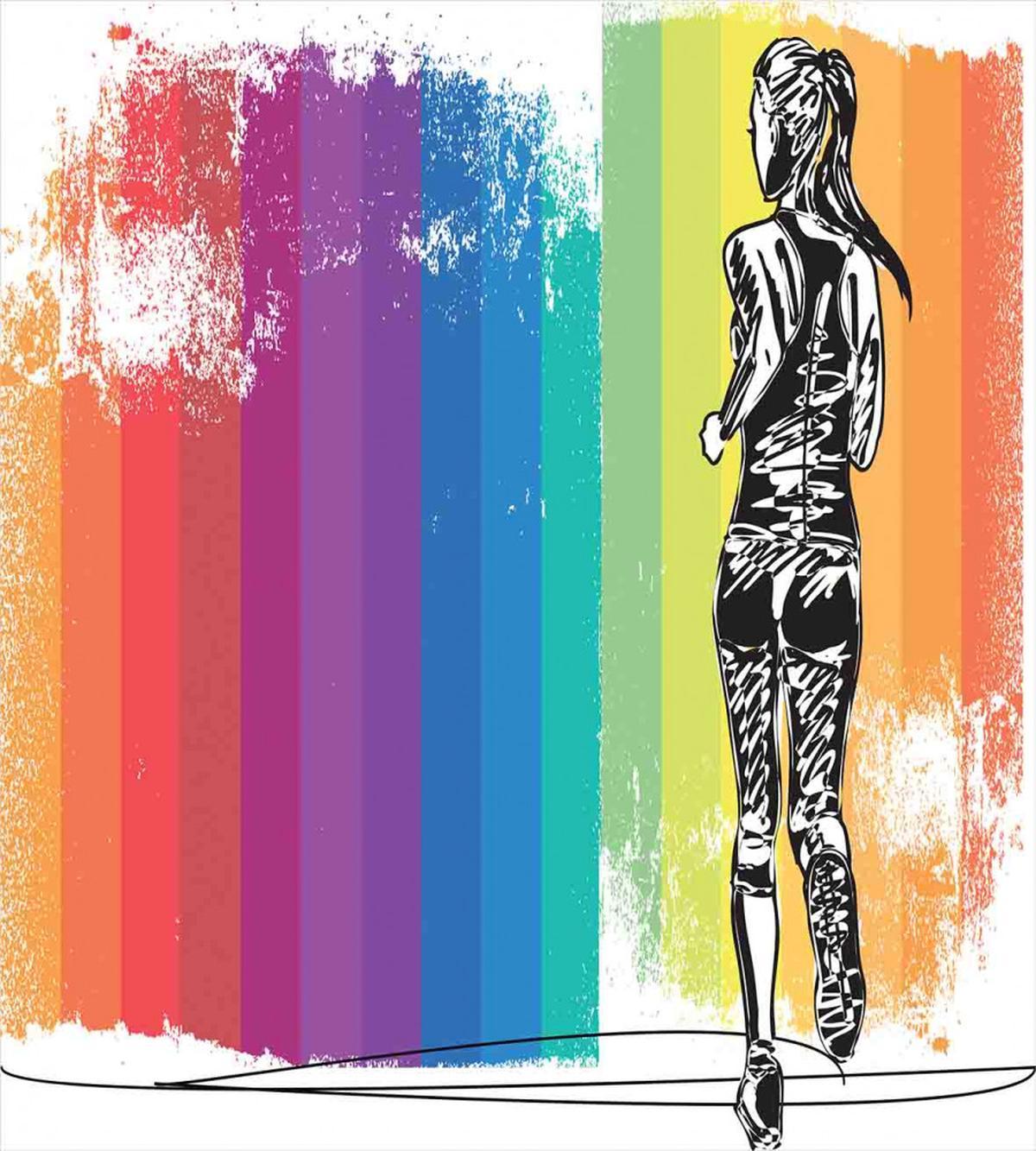 Marathon Runner Ombre — Pattern