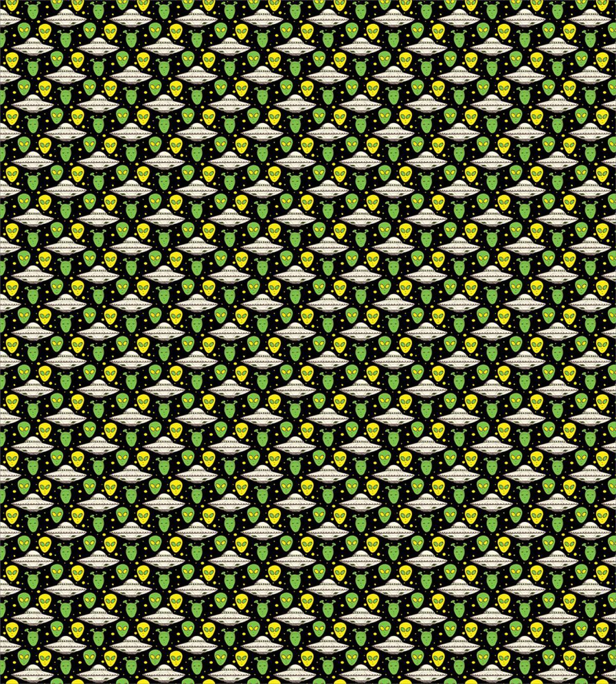 UFO Portrait Space Crafts — Pattern