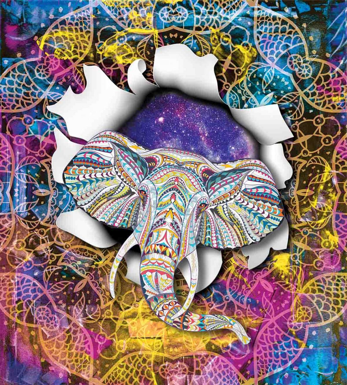 Ethnic Fantasy Ornament — Pattern