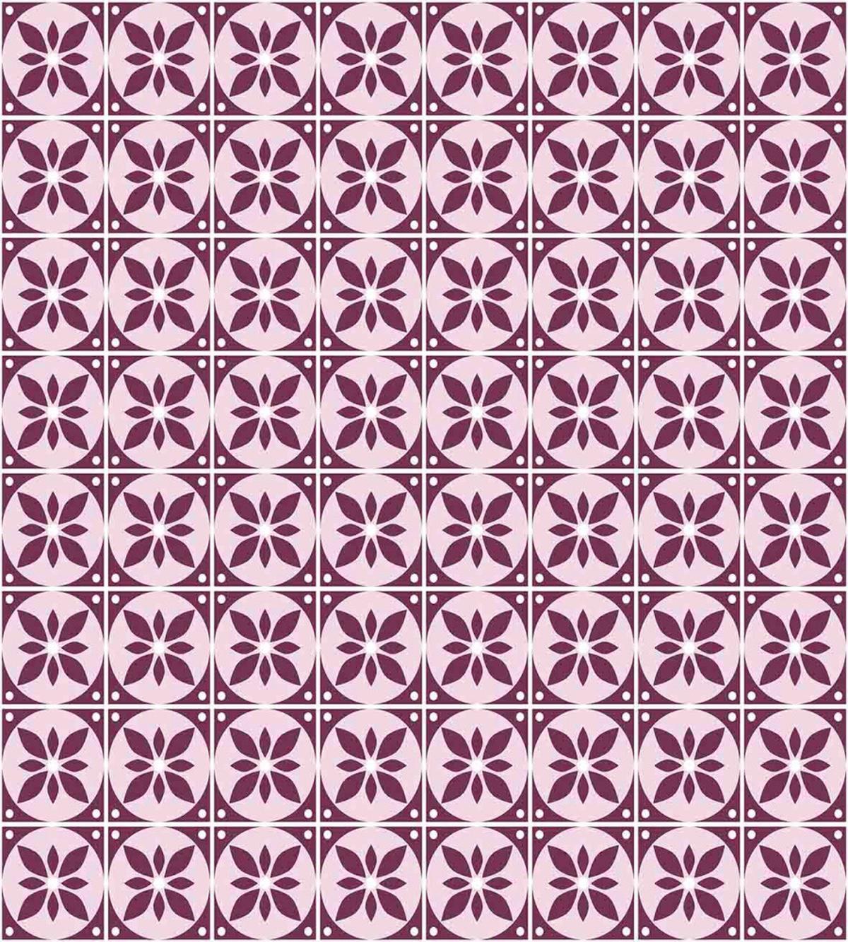 Vintage Tile Floral — Pattern