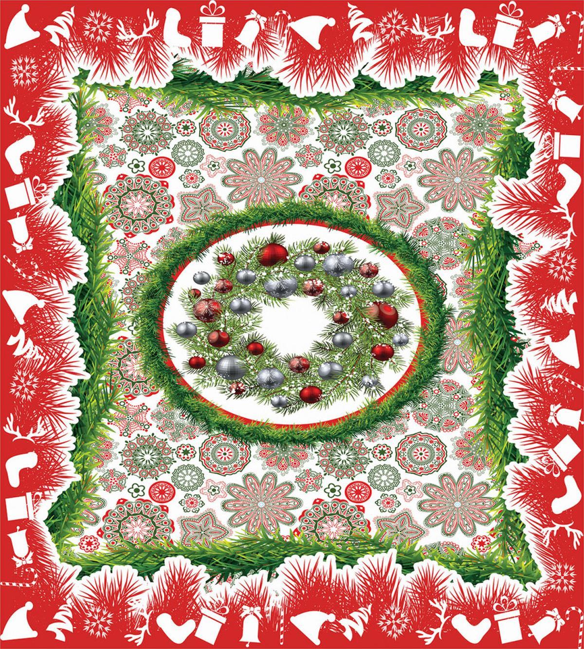 Fir Wreath Ornaments — Pattern