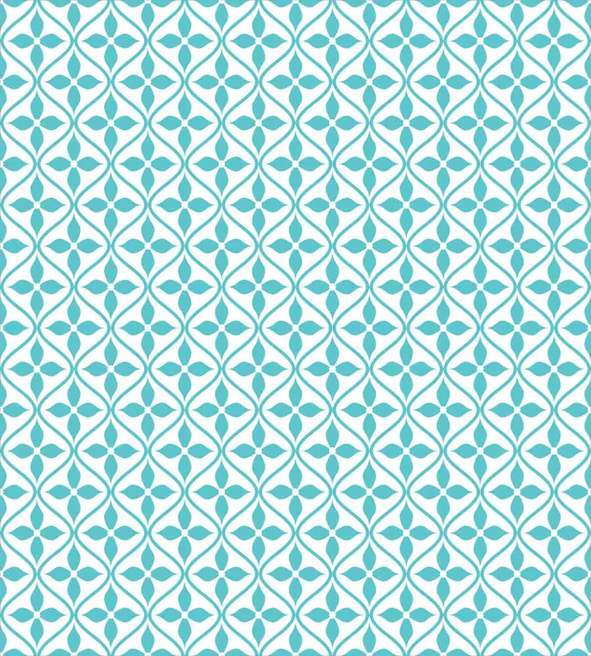 Waves and Flowers — Pattern