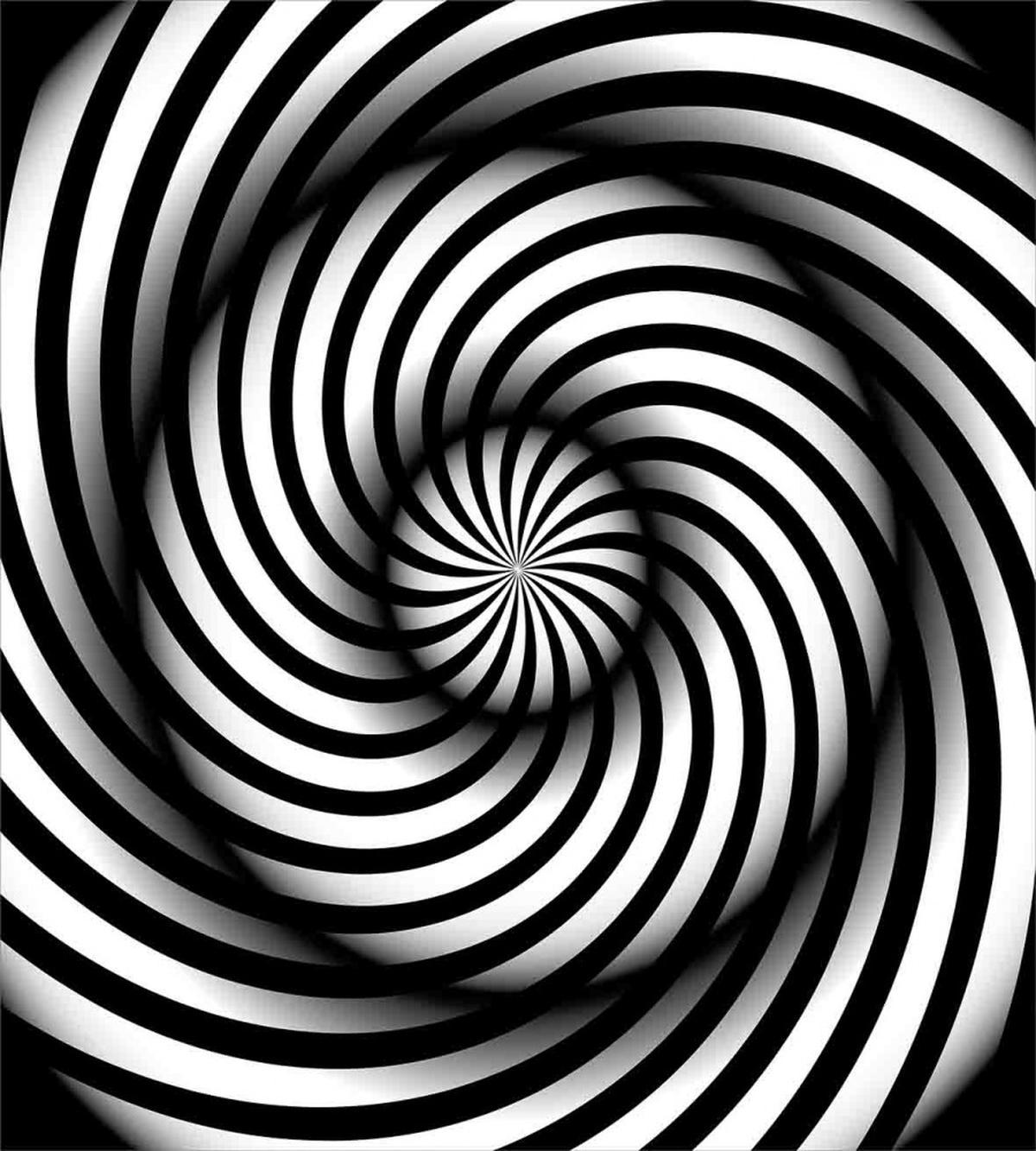Black and White Swirl — Pattern