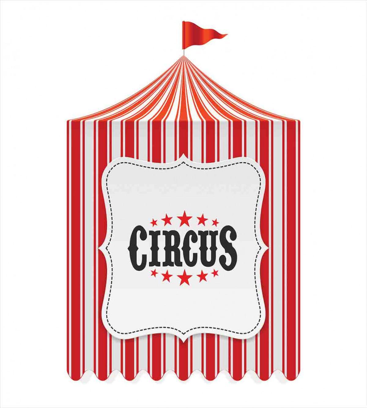 Circus Tent Flagpole — Pattern