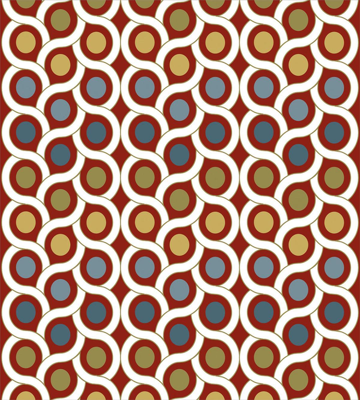 Circles Curvy Lines — Pattern