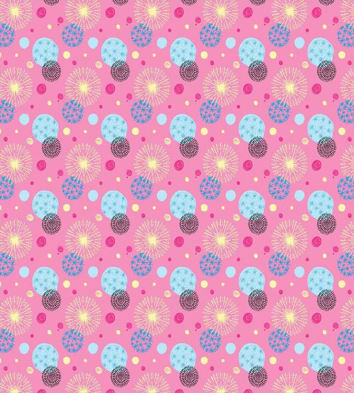 Dandelions Circles Dots — Pattern