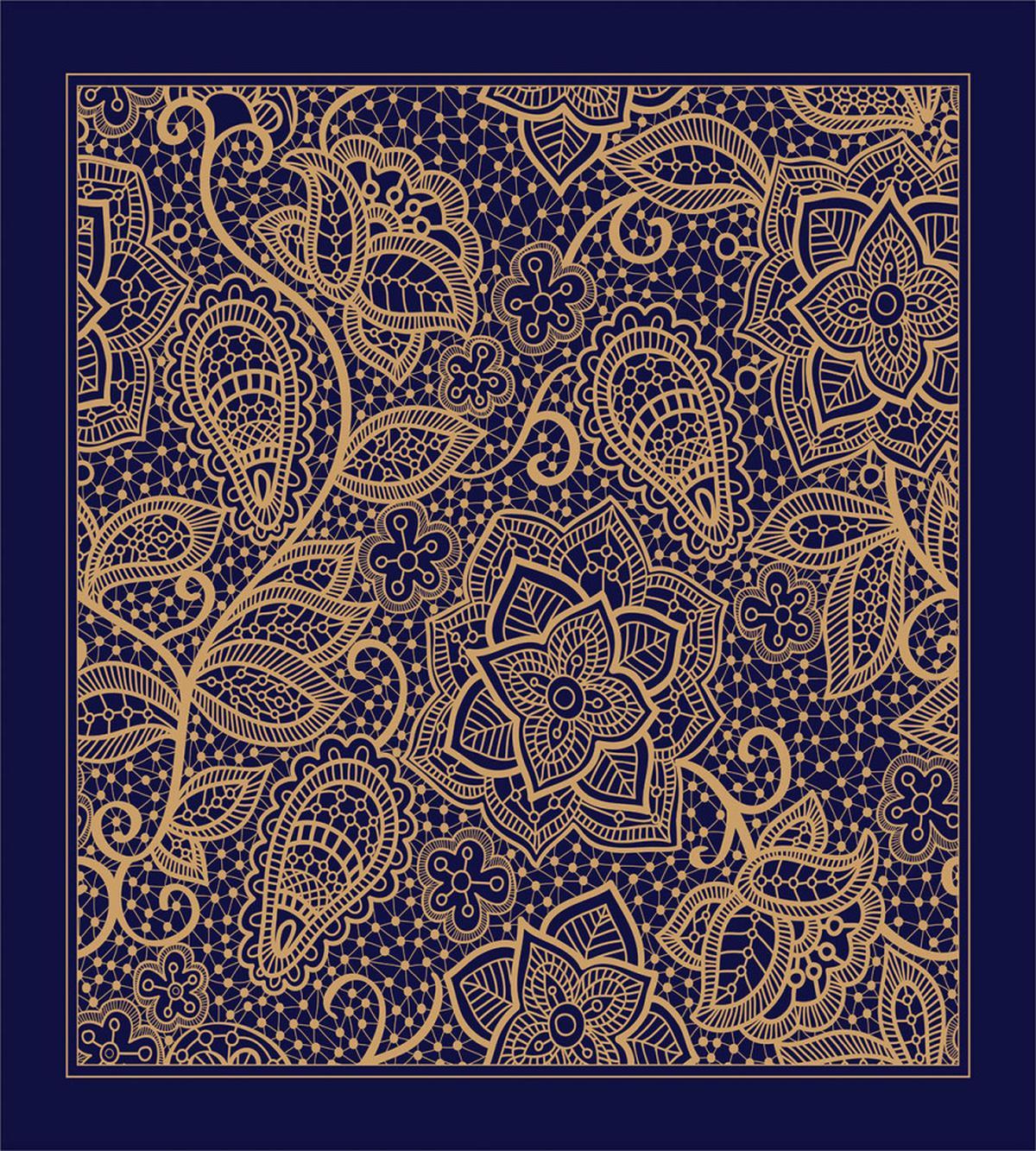 Lace Look Style in Square — Pattern
