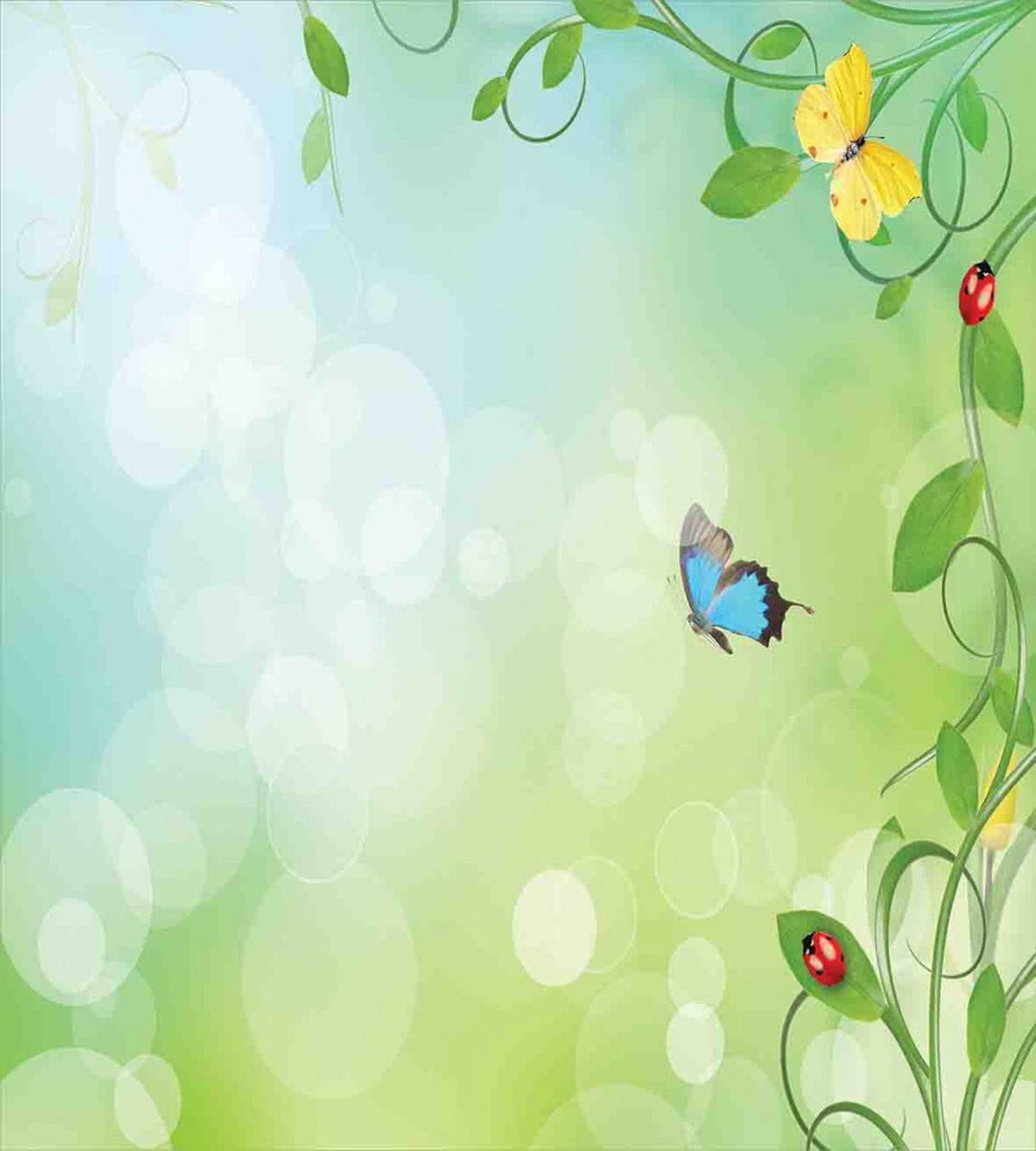 Spring Flowers Sunny — Pattern