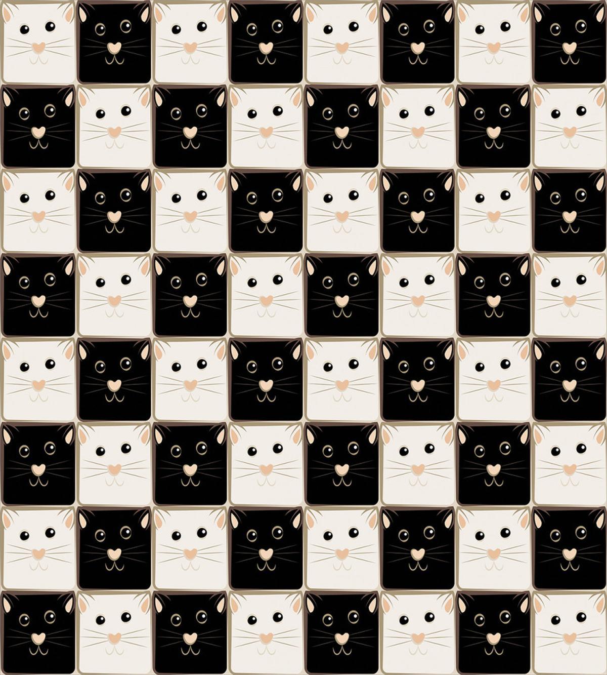 Squares with Cats — Pattern