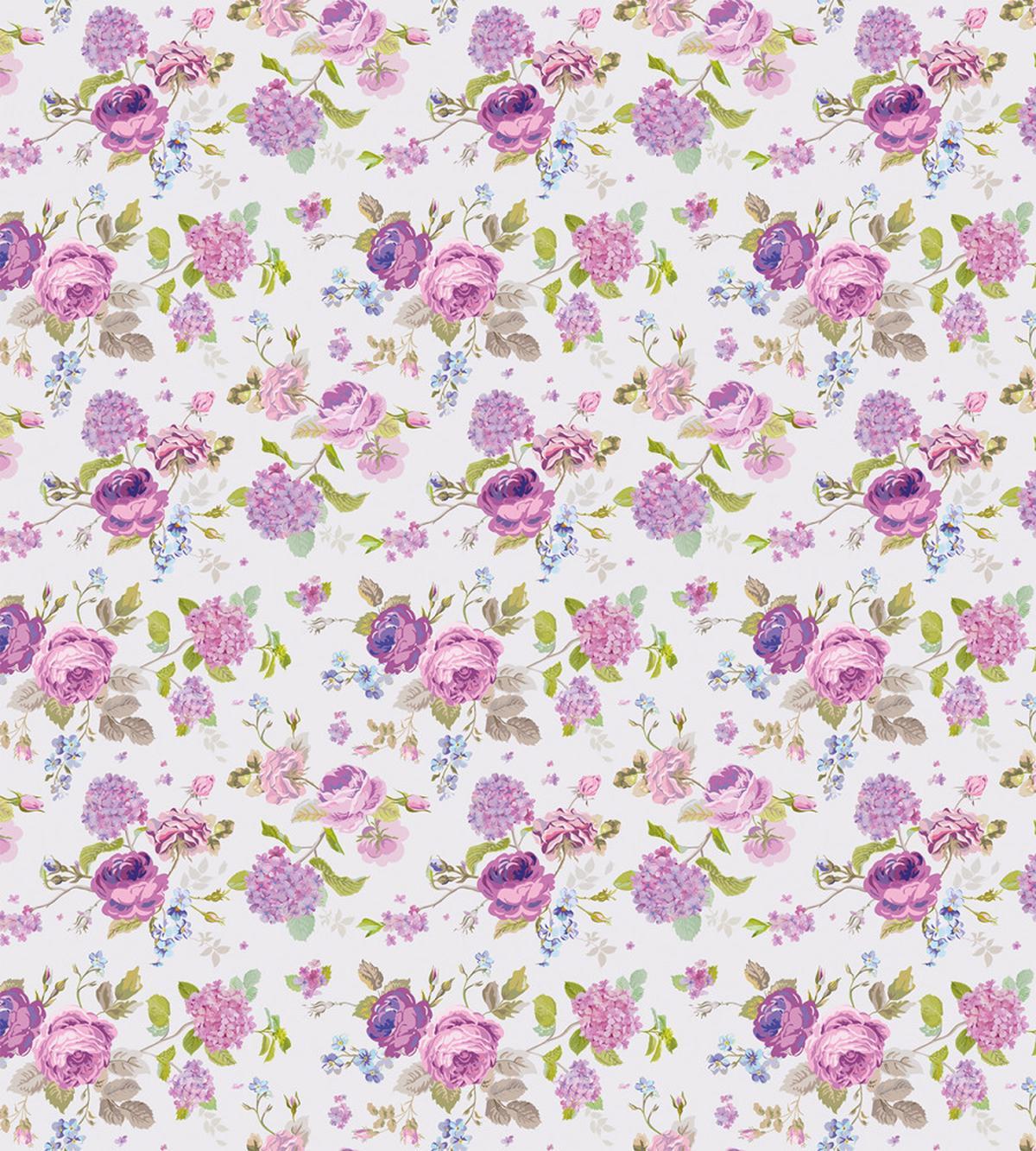 Roses and Violets — Pattern