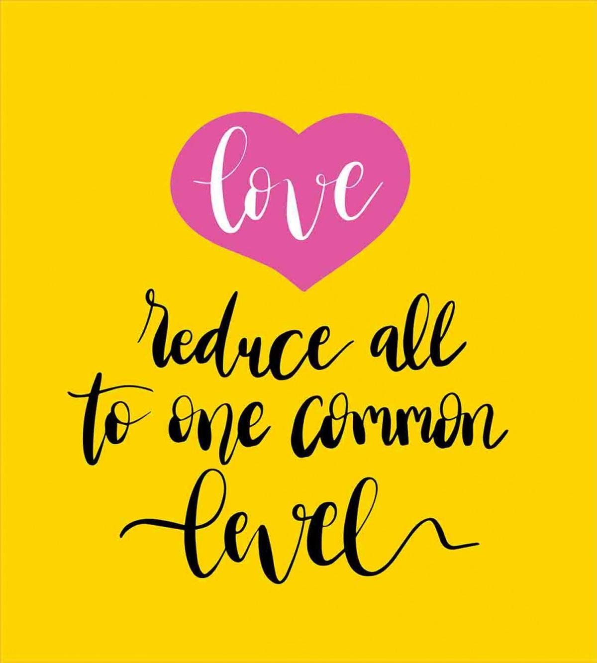 Romantic Text Pink Heart — Pattern