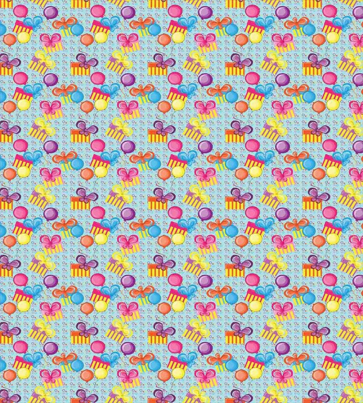 Striped Boxes Balloons — Pattern