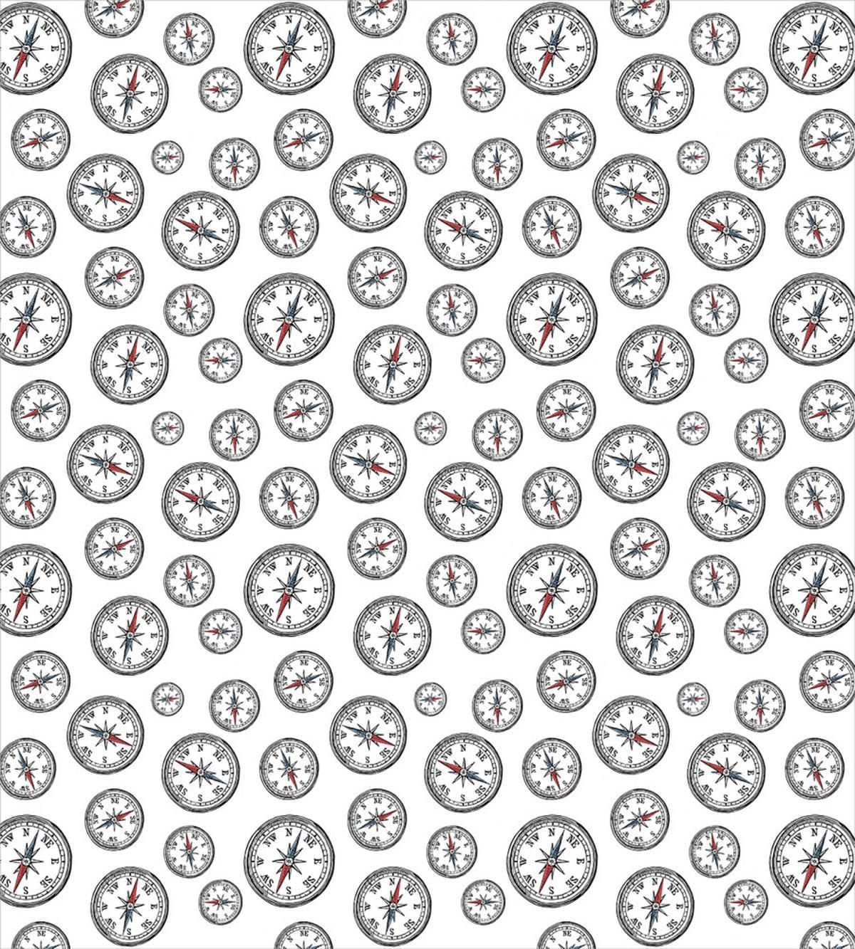Hand Drawn Windrose — Pattern