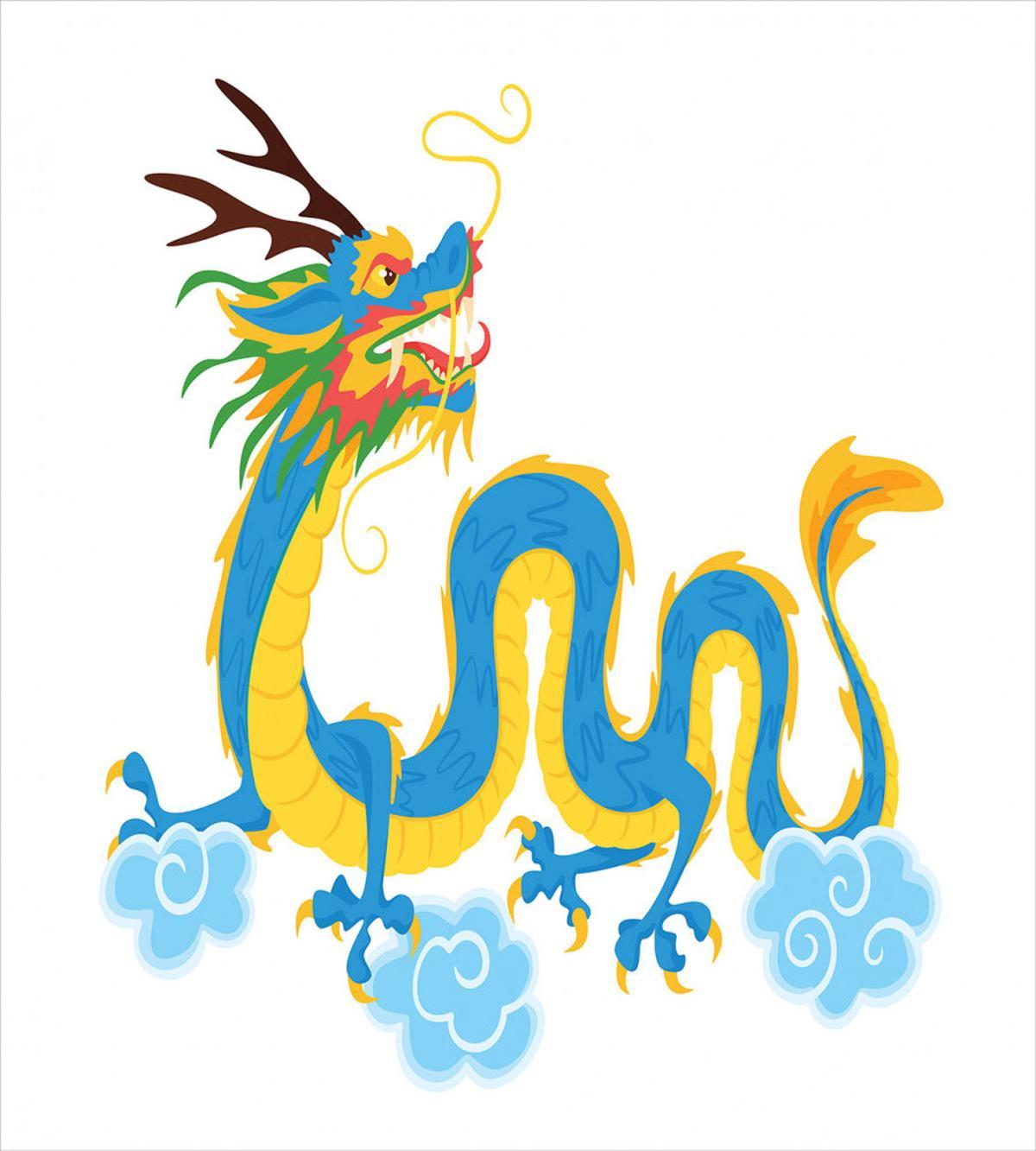 Traditional Colorful Reptile — Pattern