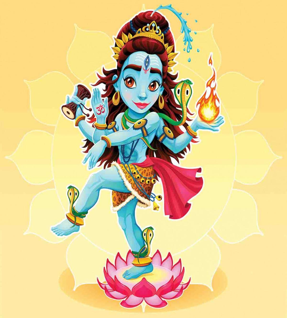 Cartoon Eastern Figure — Pattern
