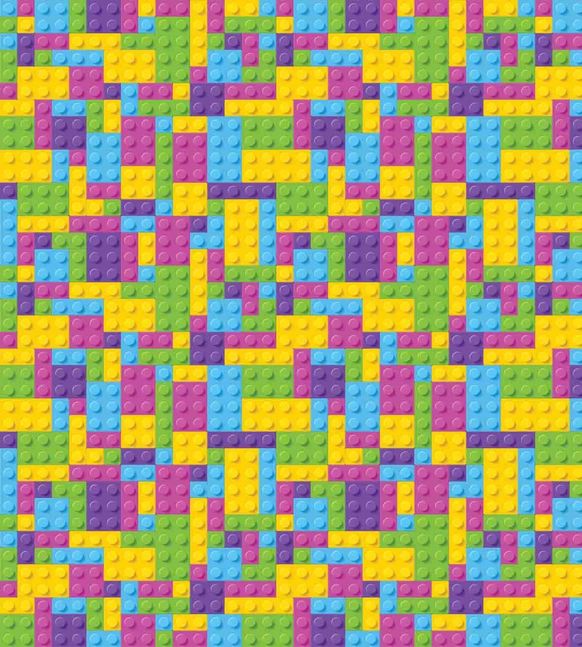 Colorful Blocks Game Cube — Pattern
