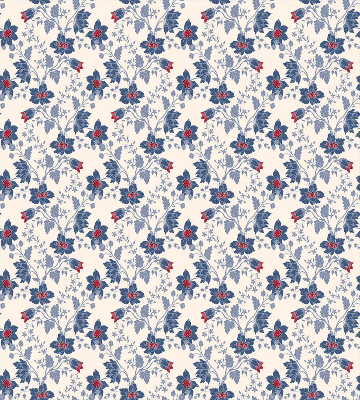 Classic Vivid Blooms — Pattern