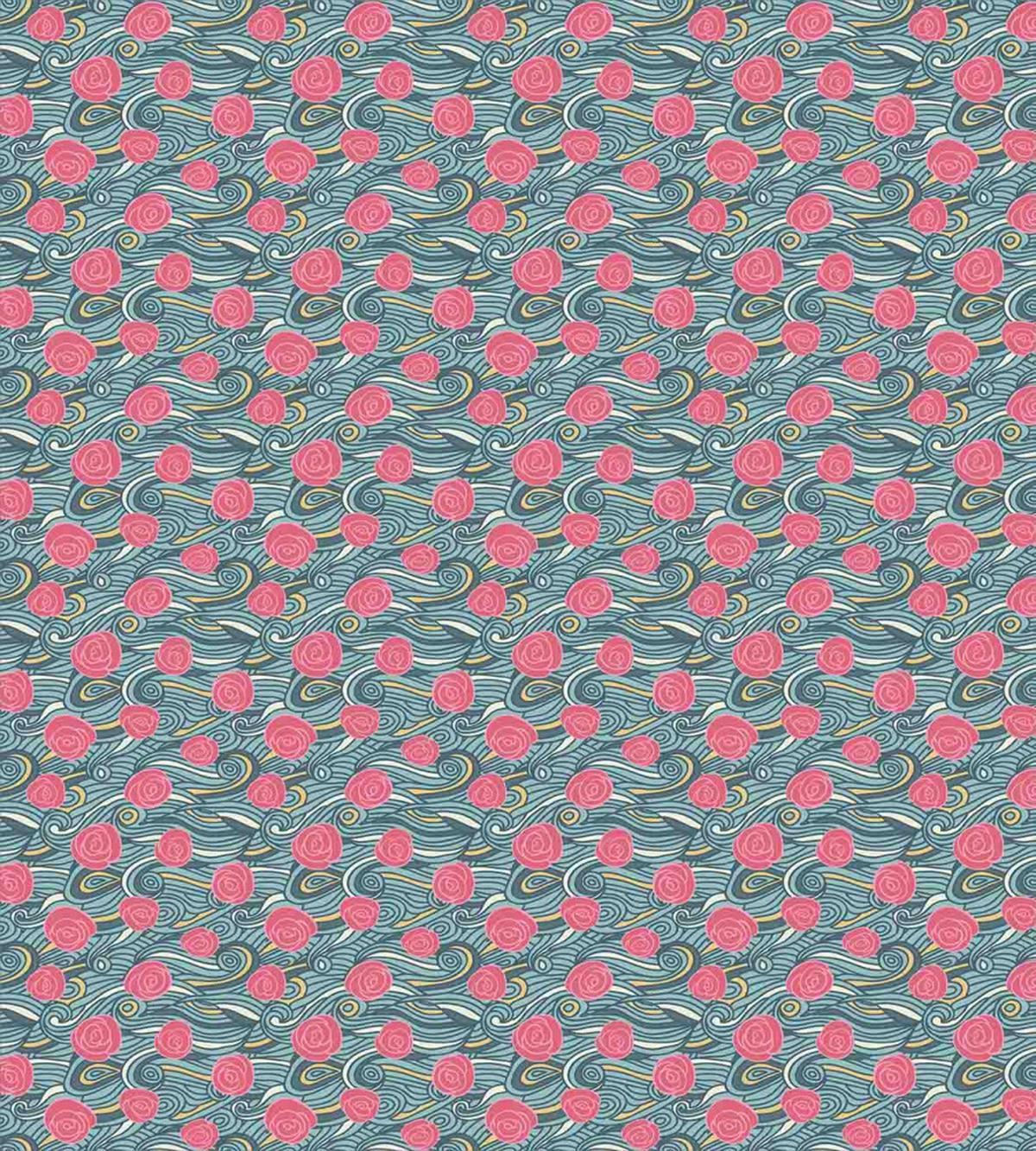 Waves and Roses — Pattern