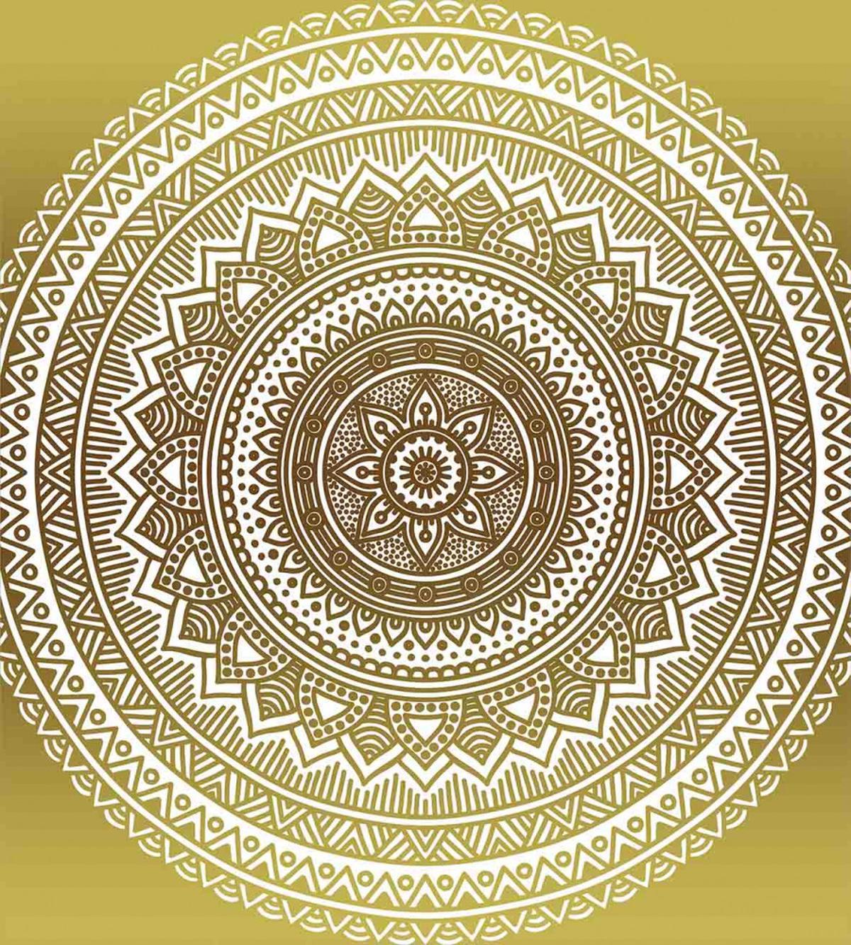 Ombre Mandala Flower — Pattern