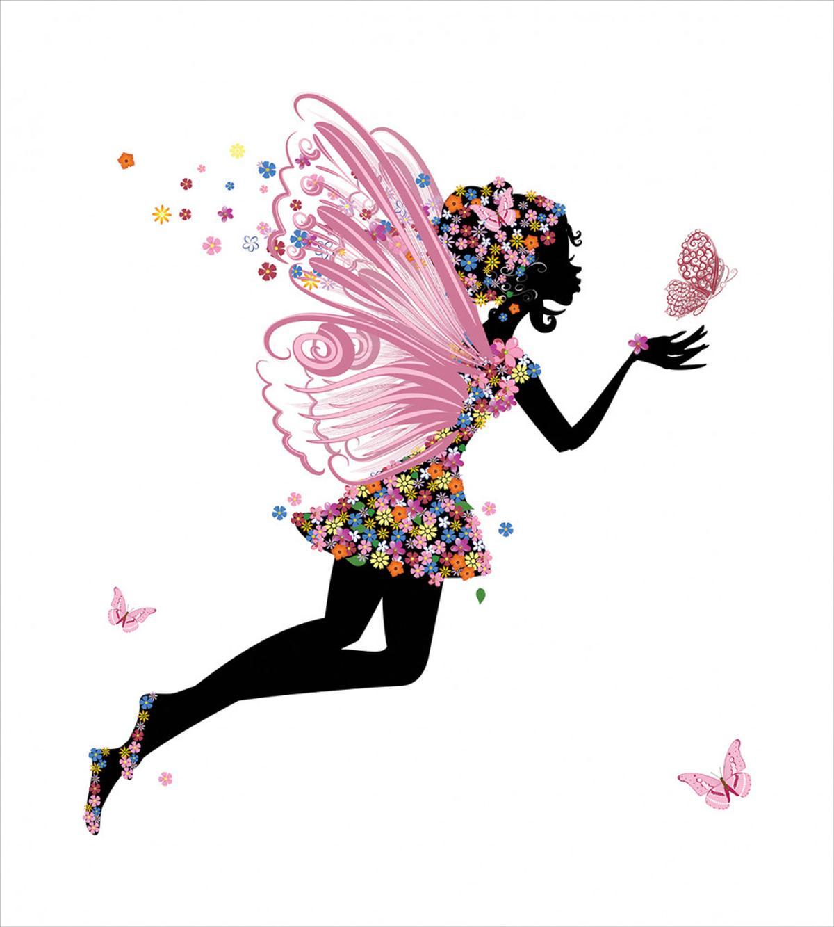 Floral Dressed Angel — Pattern