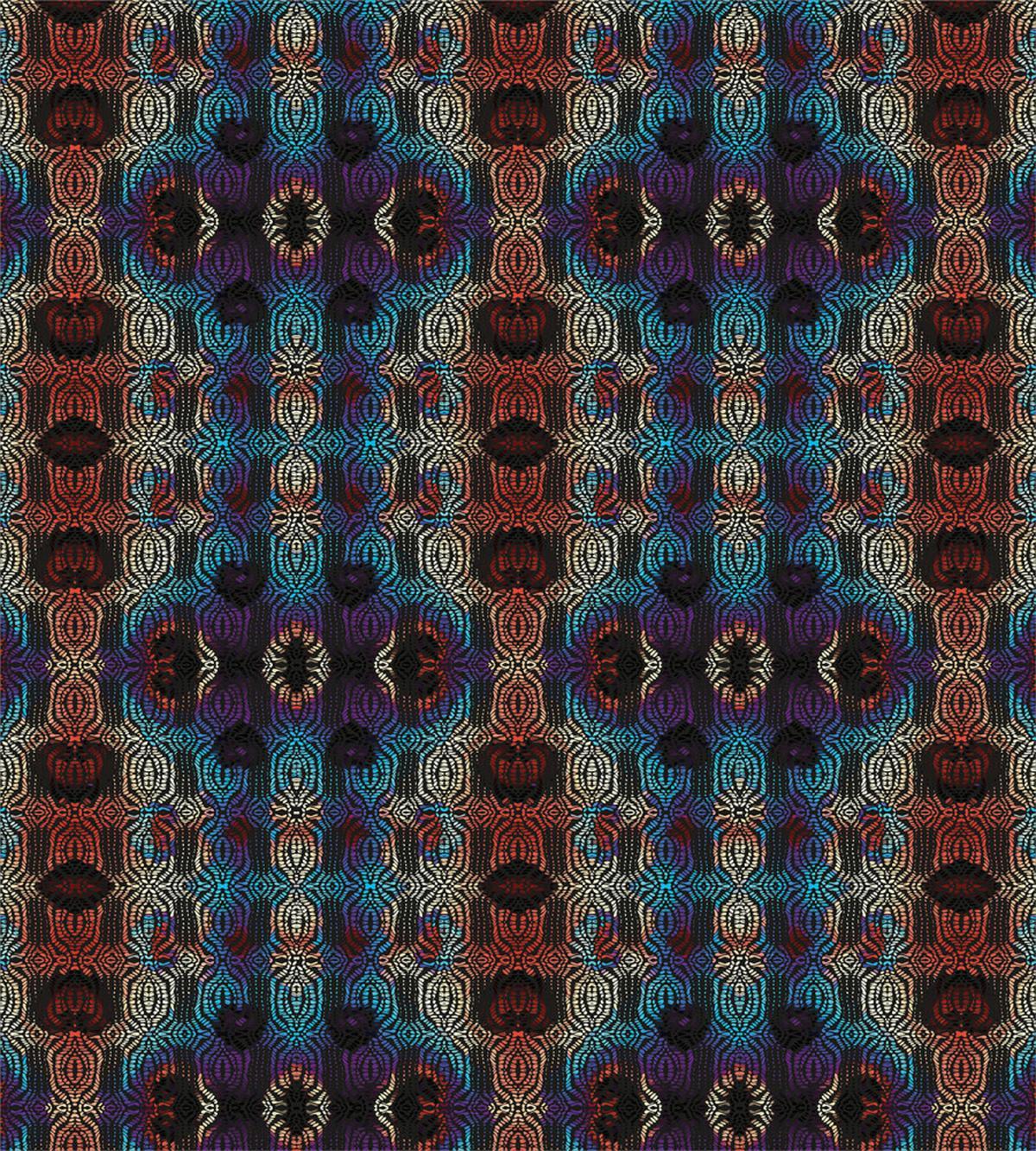 Ethnic Color Transitions — Pattern