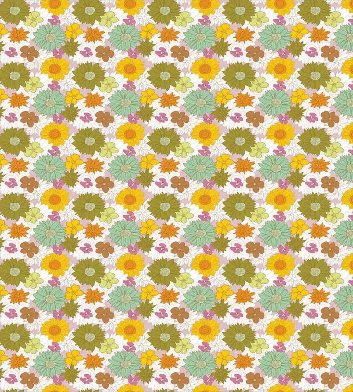 Retro Fresh Nature Theme — Pattern