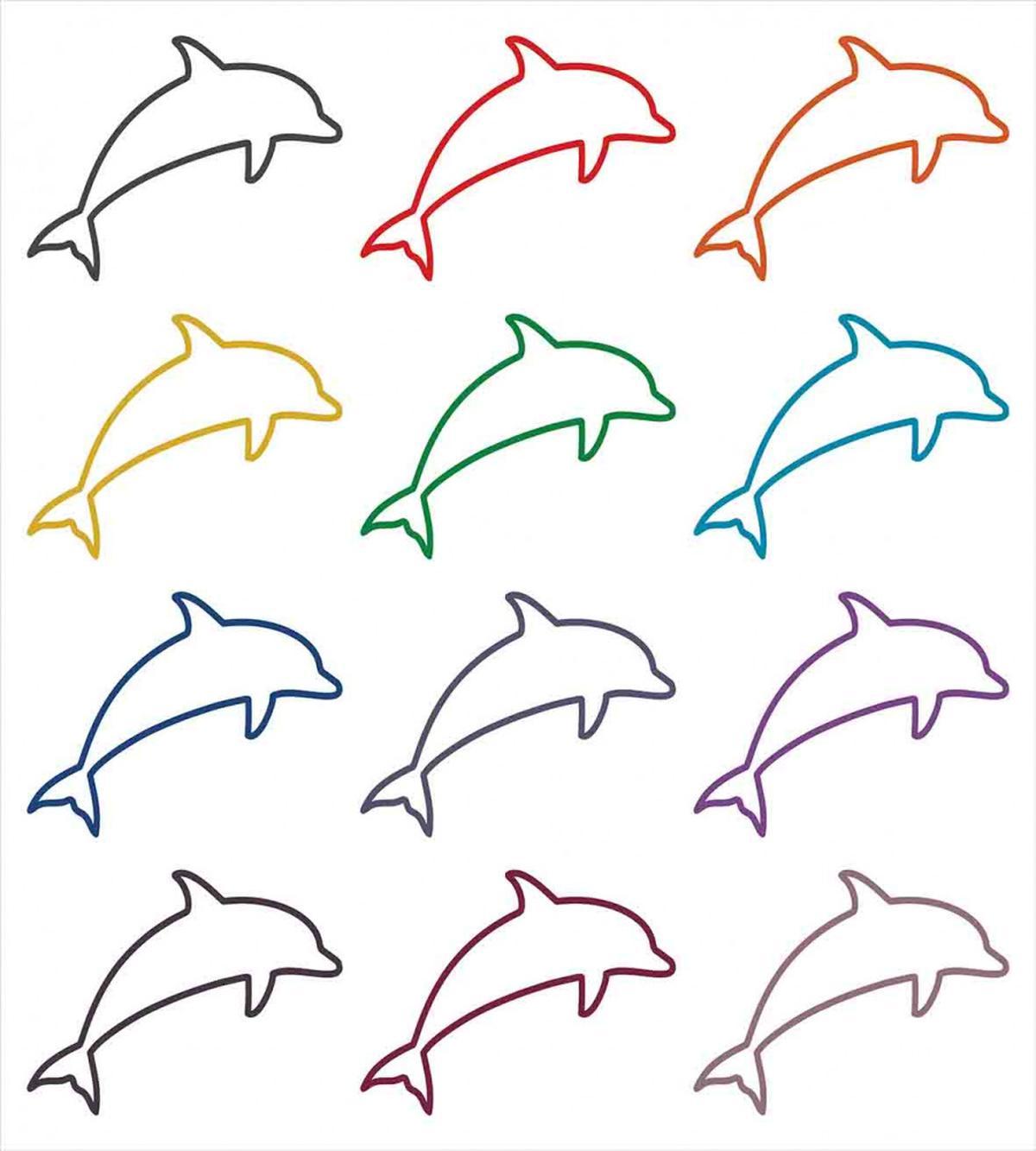 Jumping Dolphins — Pattern