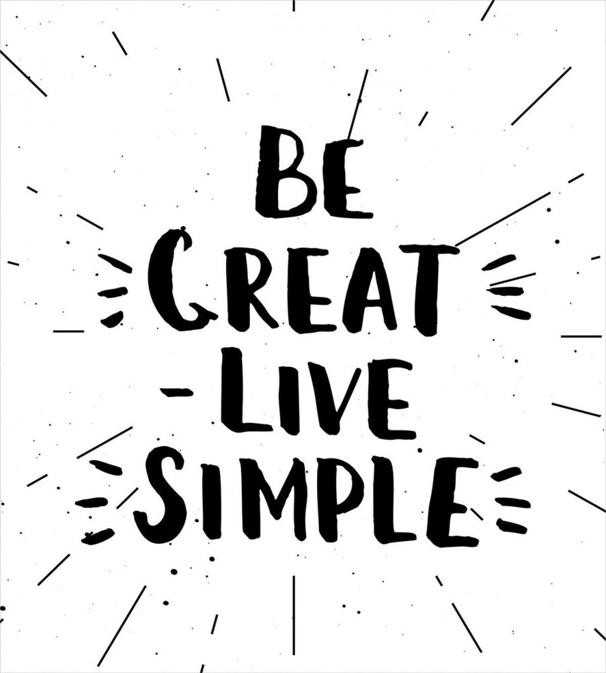 Creative Be Live Simple — Pattern